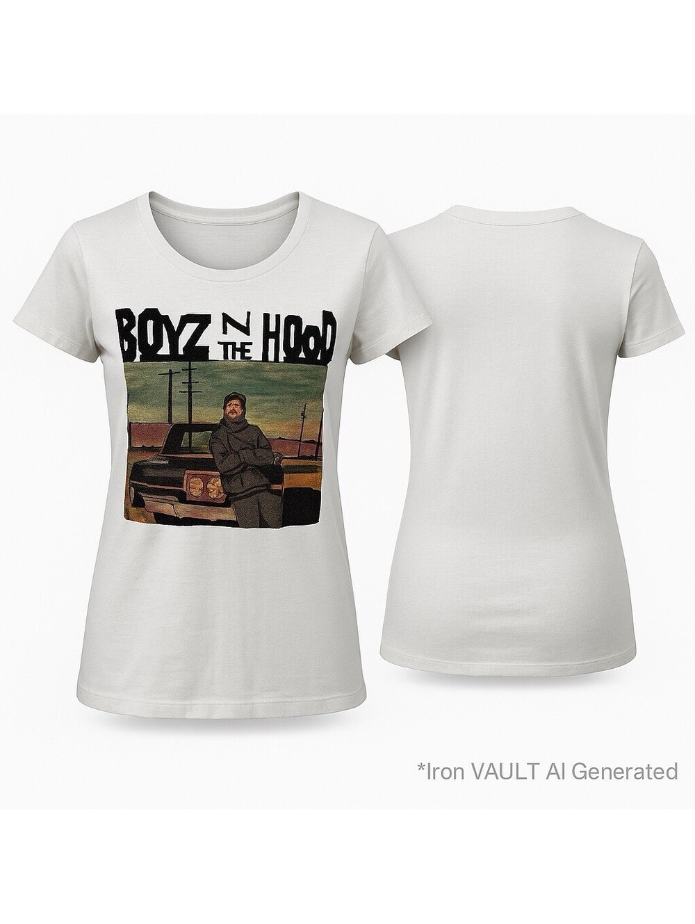 Boyz N The Hood T Shirt Philcos Small White Graphic Tee 85 Polyester 15 Cotton